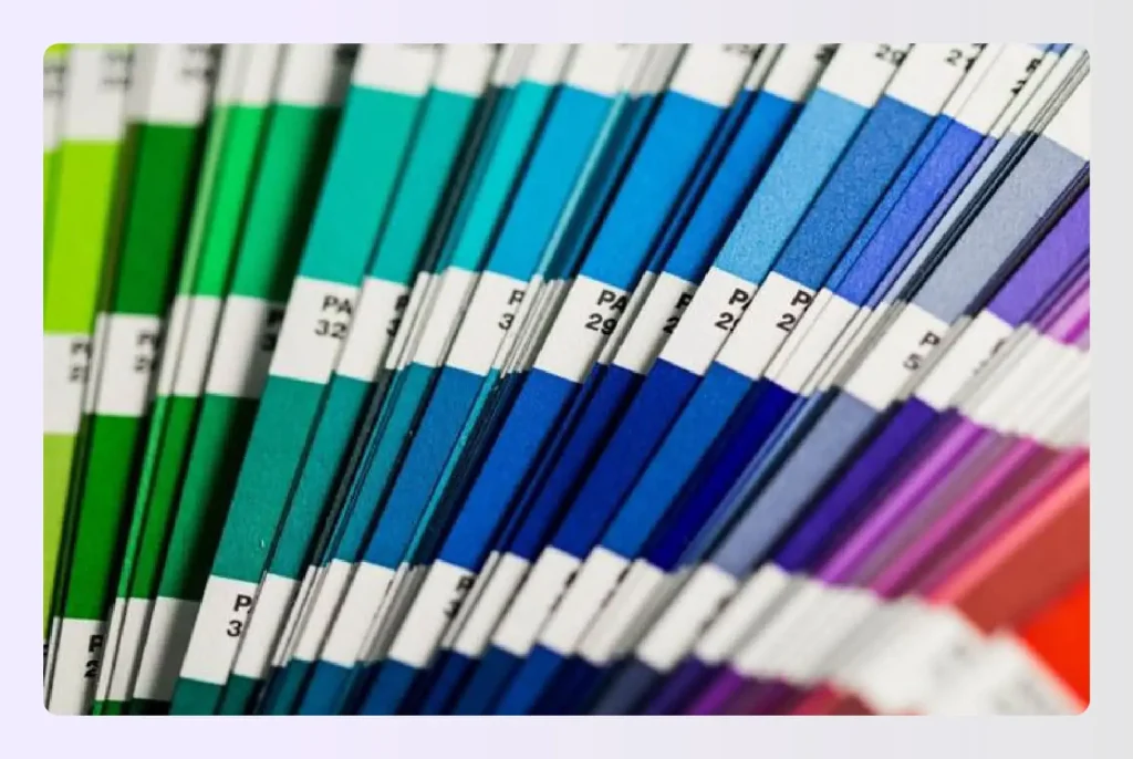 Colorful fabric swatches for client mood boards Colorful fabric swatches for client mood boards