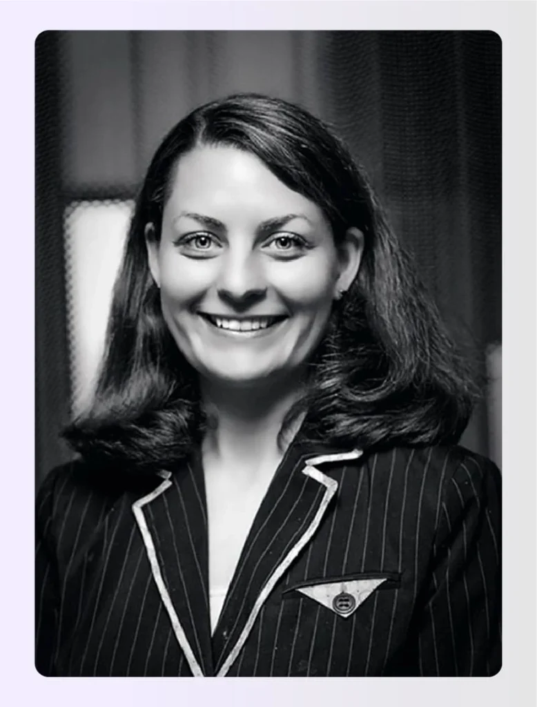 Black and white headshot of Margaret Sullivanย Black and white headshot of Margaret Sullivanย