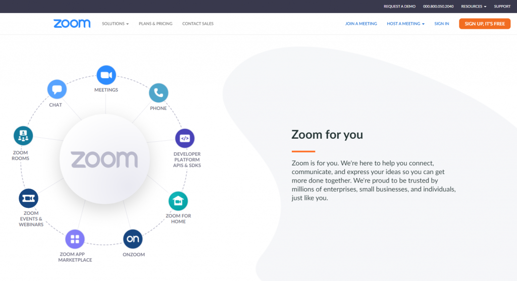 zoom - collaboration tool