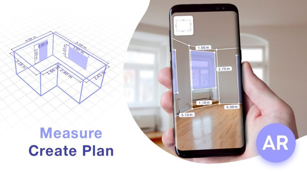 AR Plan 3D Ruler - Приложение плана этажа