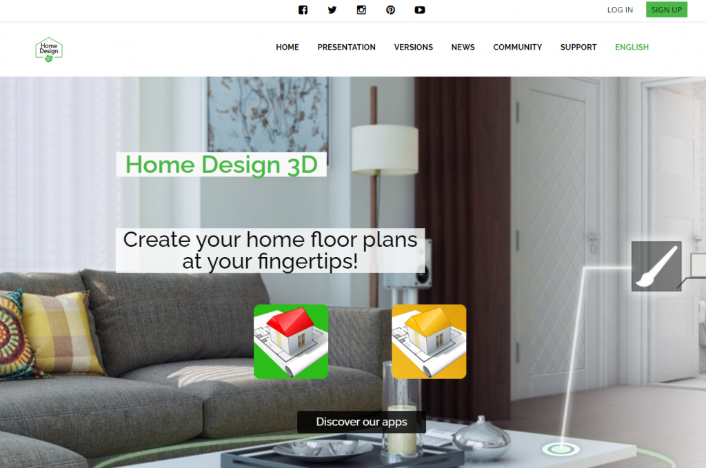 homedesign3d - приложения плана этажа