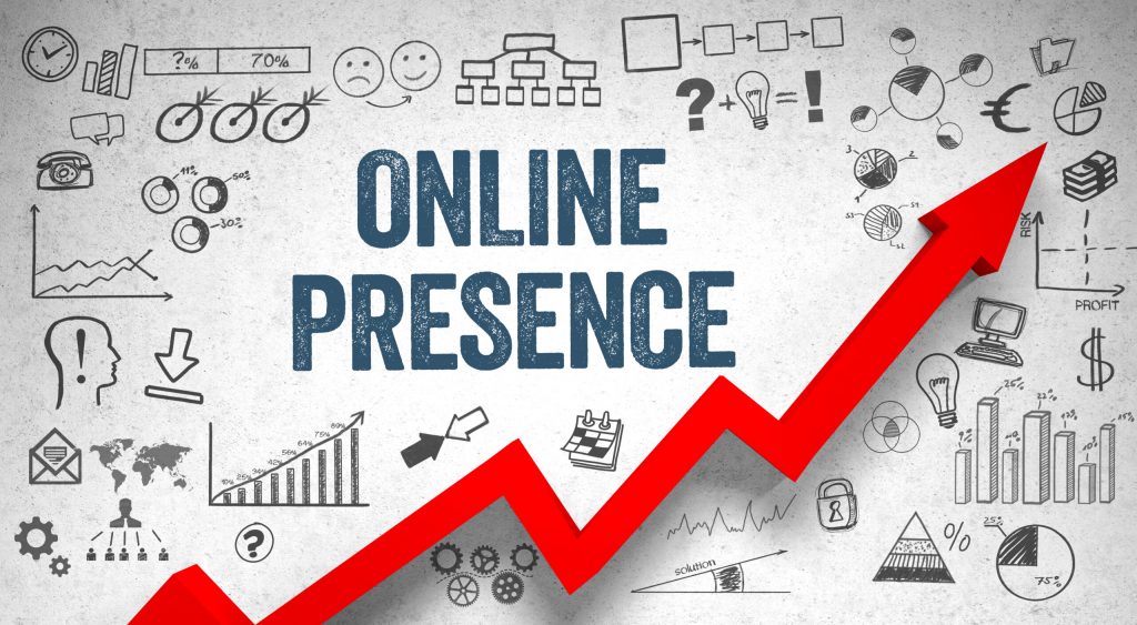 online presence for profit margins