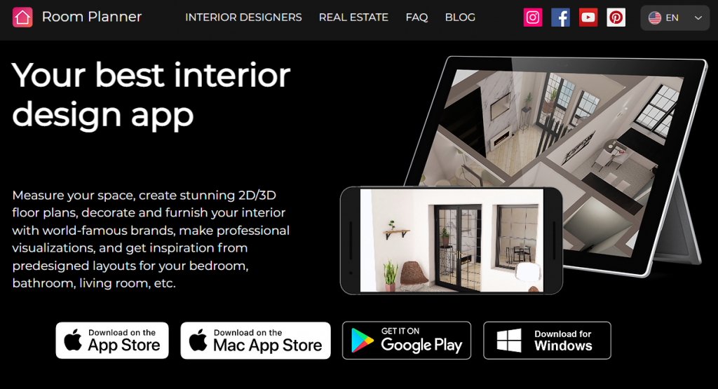 Interiordesign App designs, themes, templates and downloadable graphic  elements on Dribbble