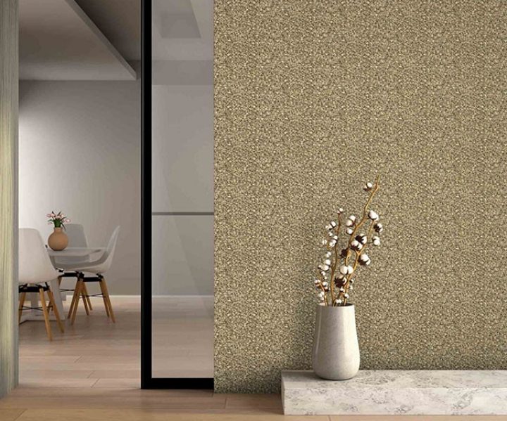 layering in interior design - wall coverings