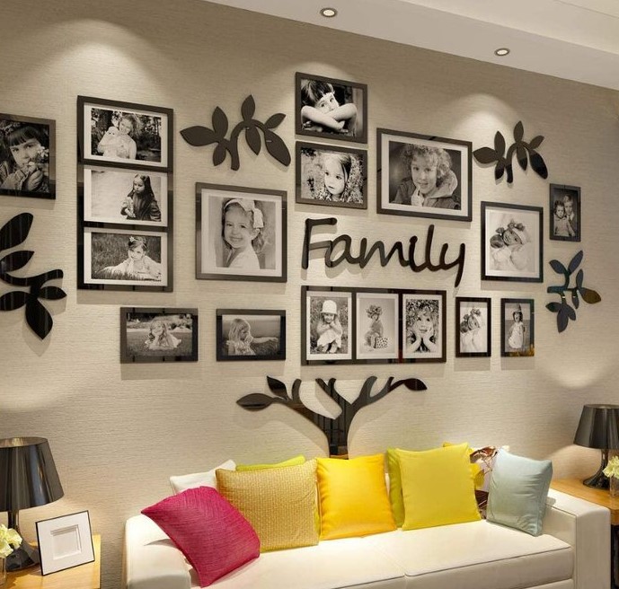 create gallery of family photos