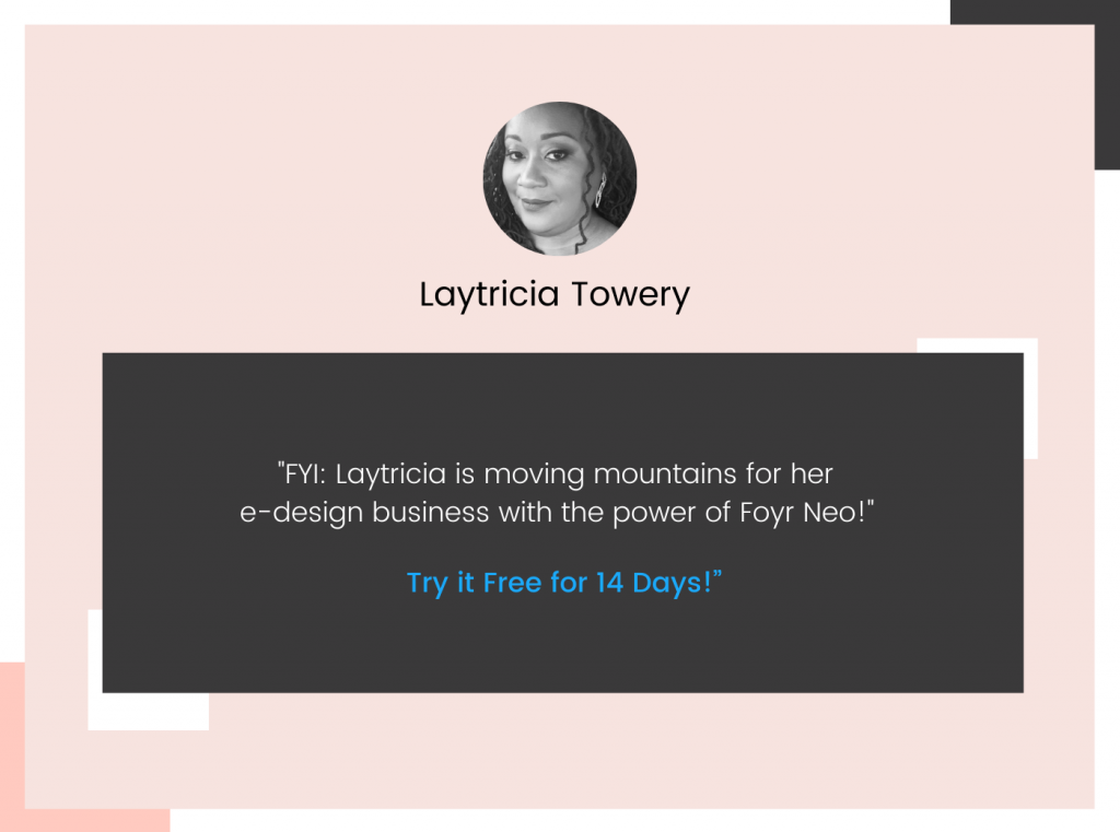 foyr neo e-design business