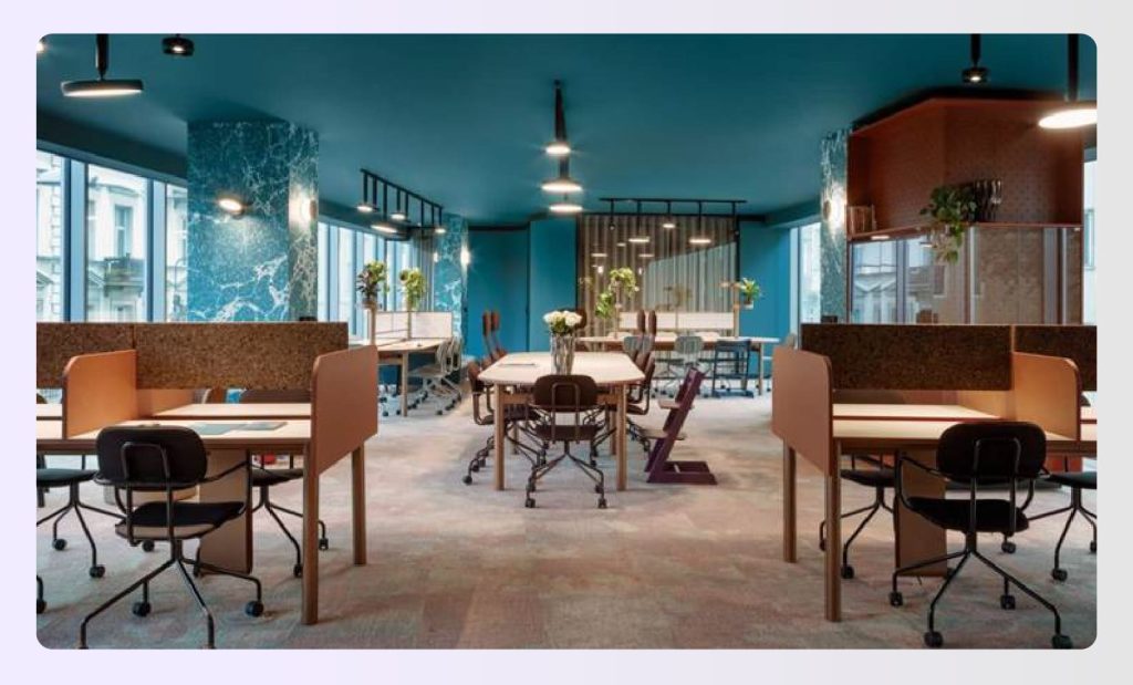 Residential living room design render