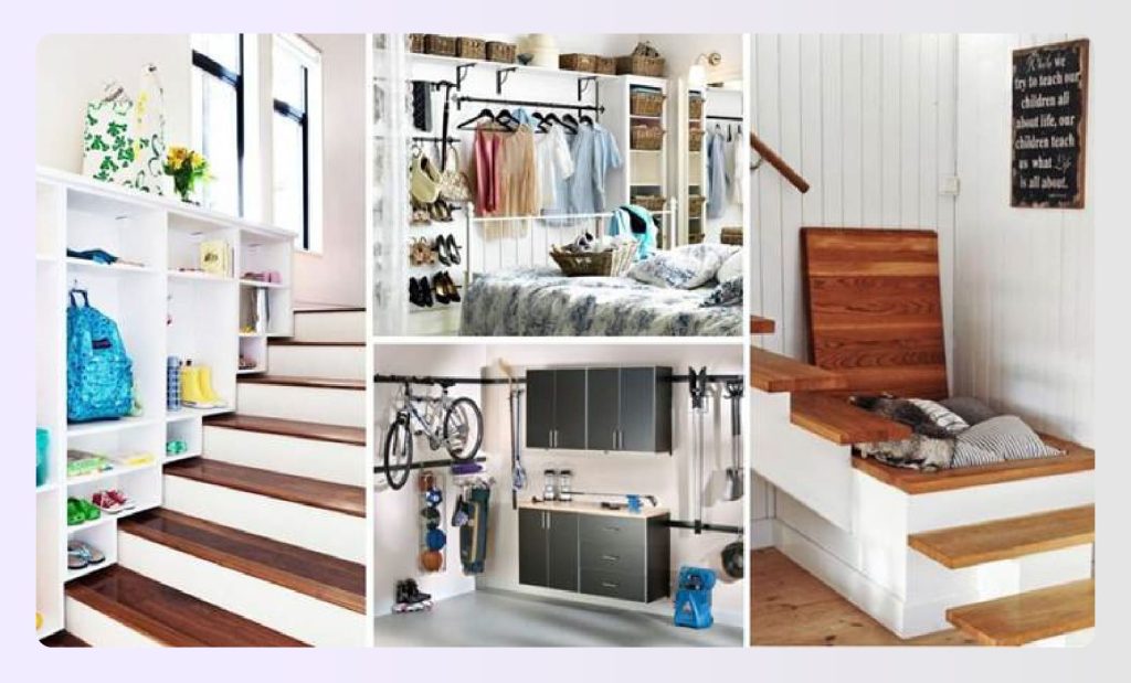 Creative indoor storage and landscape design solutions