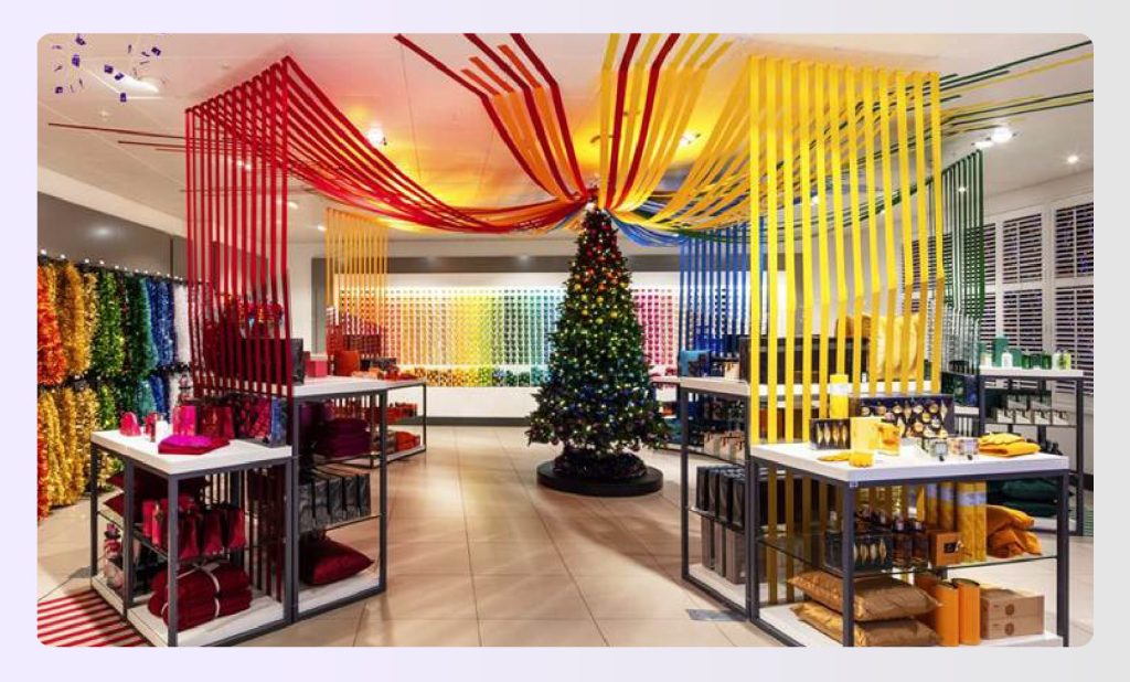 Bright inclusive public space with wide pathways