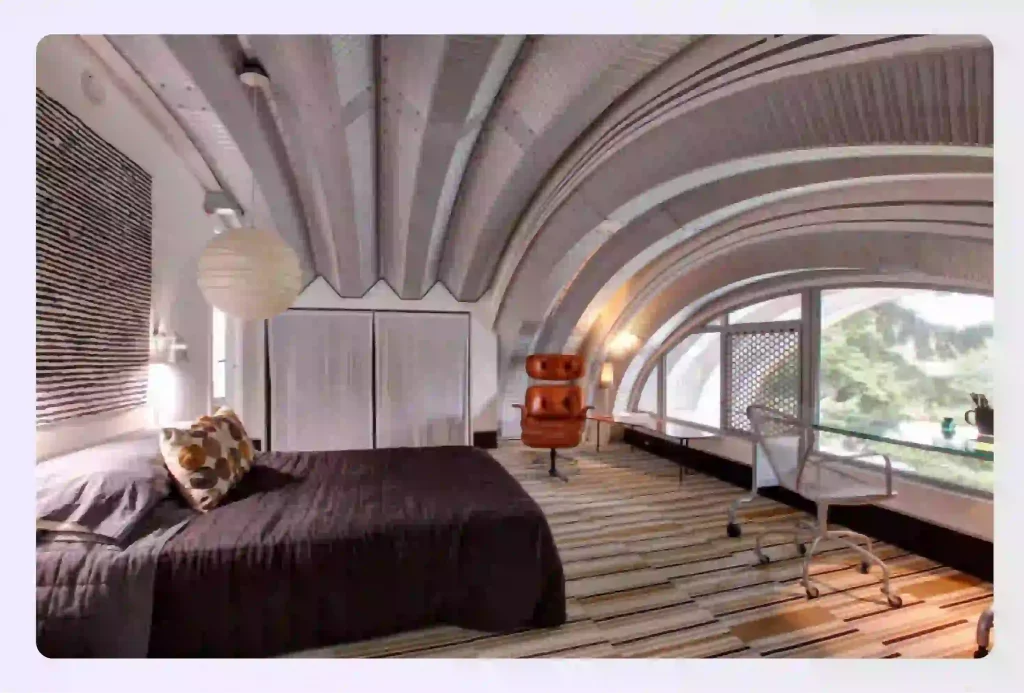 Curved Lines Softening Spaces and Promoting Flow