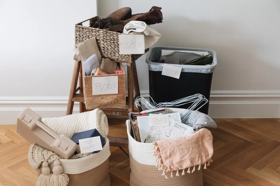 declutter the residential property
