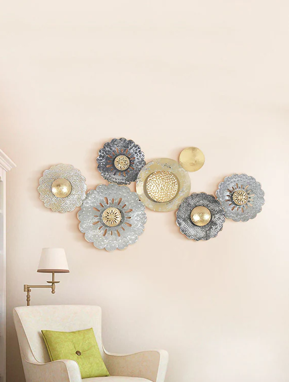 try sculptural wall decor - texture in interior design