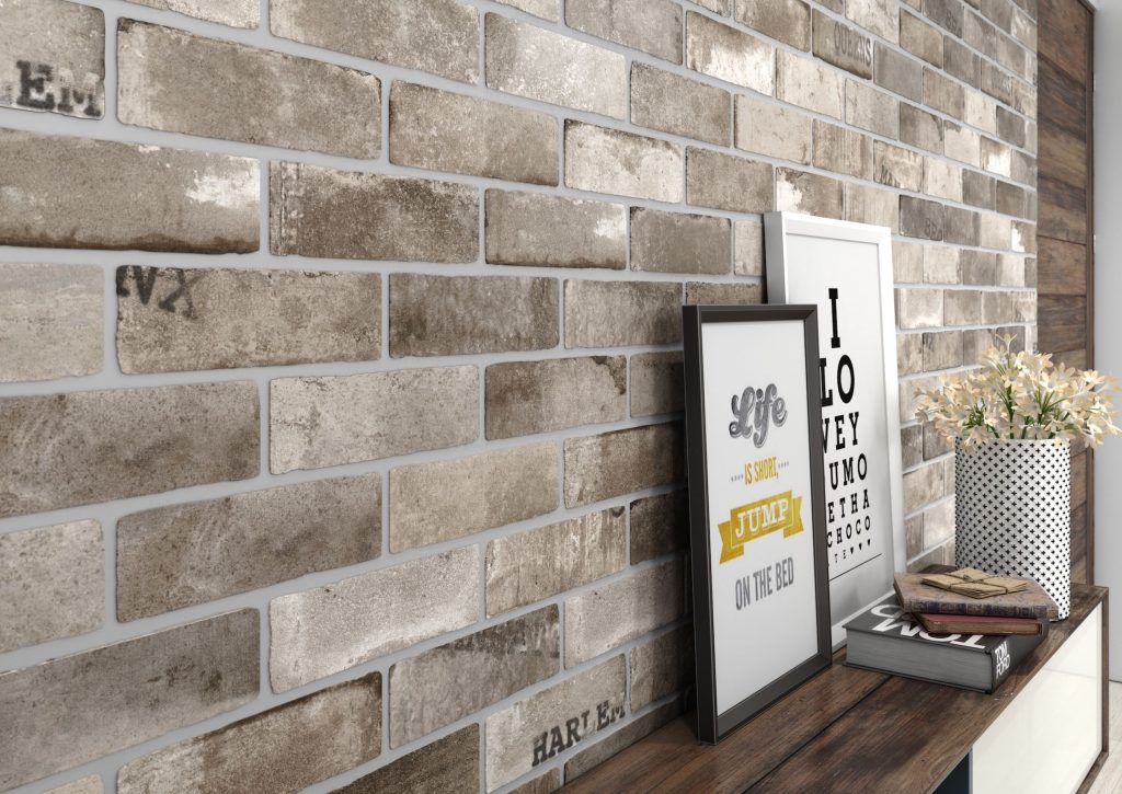 use tile and masonry - texture in interior design