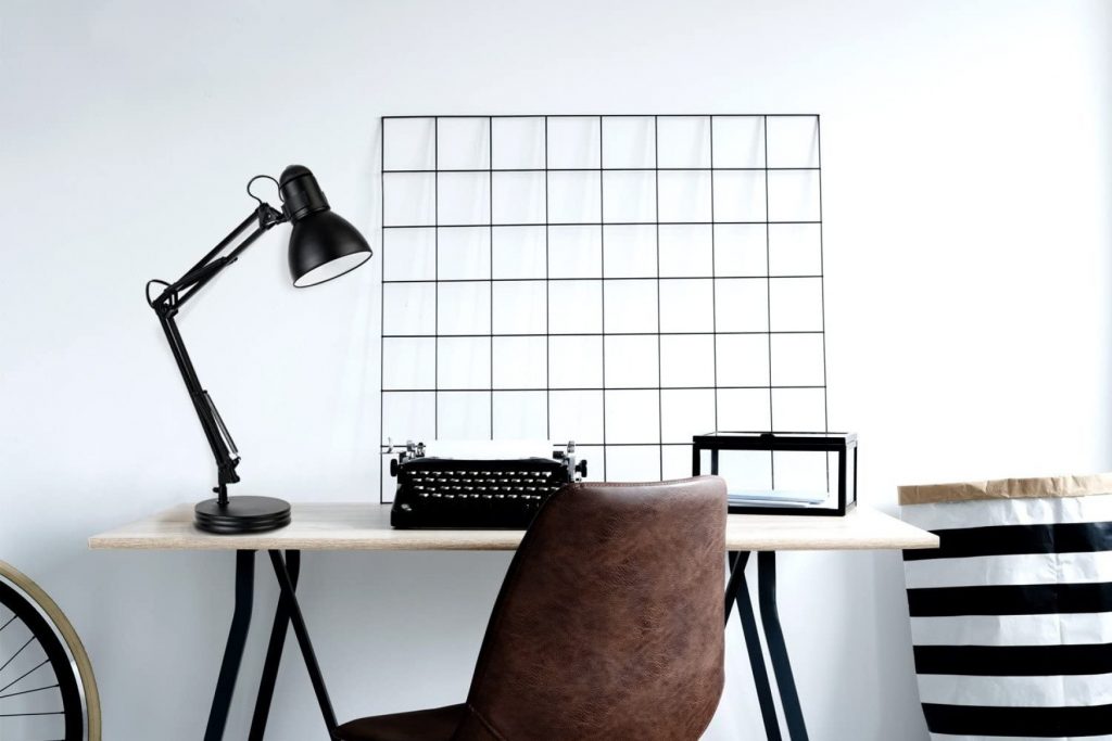 work from home essentials - desk lamp