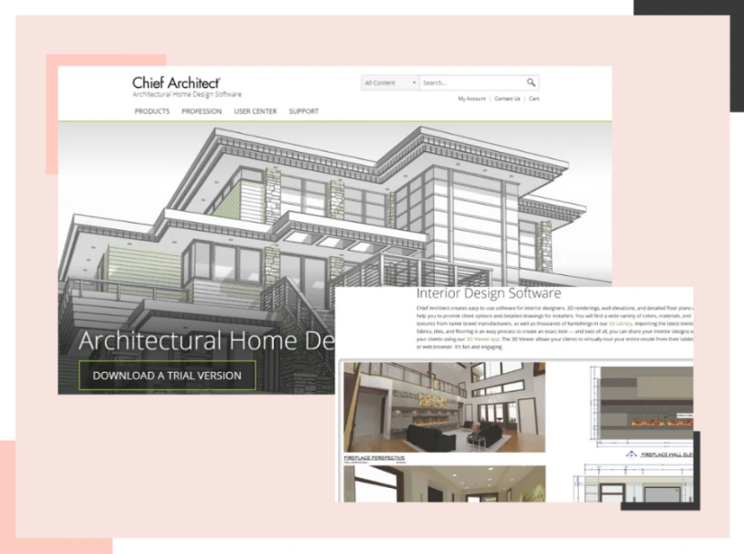 Chief Architect interior design and rendering program’s