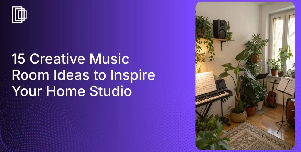 Design and visualize music room layouts with Foyr