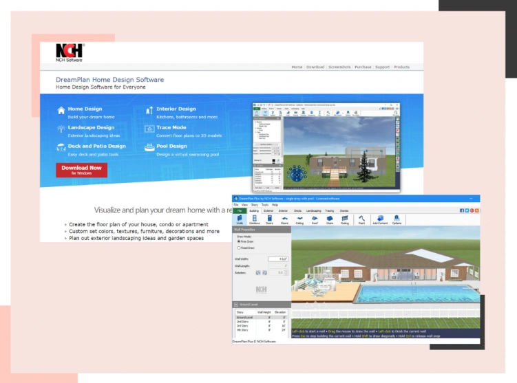 Dreamplan home design software