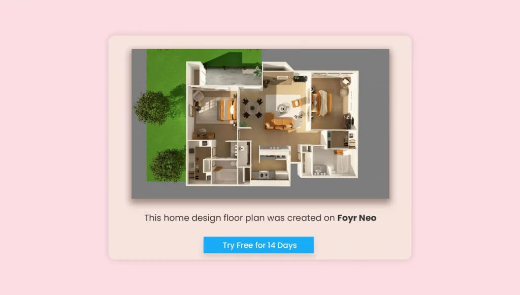 Foyr Neo is a great tool for creating both 2D and 3D floor plans seamlessly.