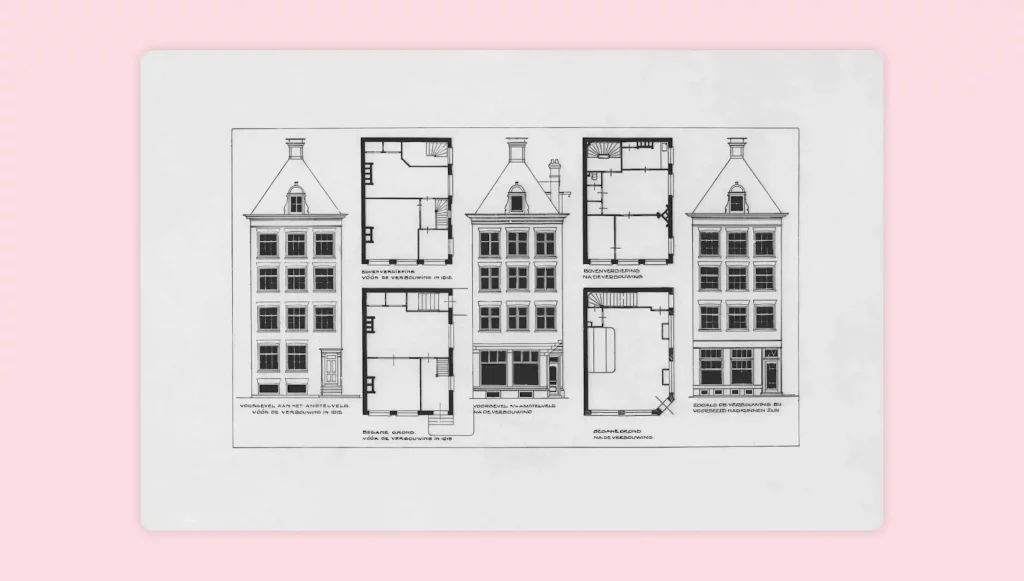 Use the compass on floor plans created in Foyr to plan for natural lighting.
