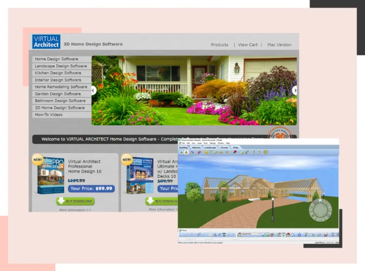 Virtual Architect Ultimate 3D visuals