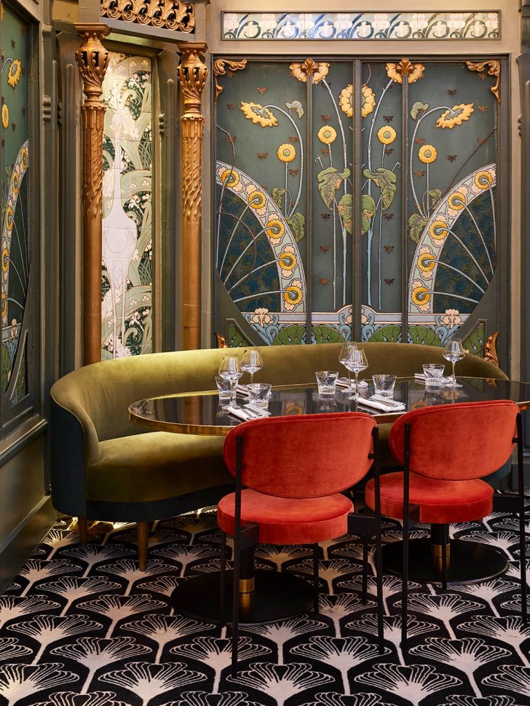 add over-the top glamour for art deco interior design style