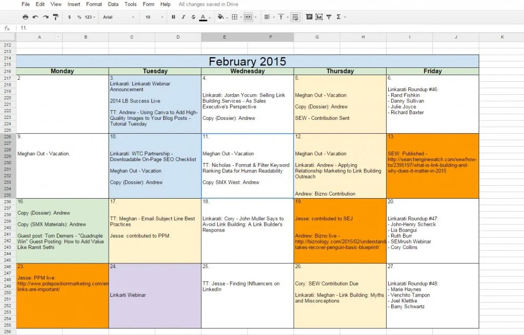 Editorial Calendar for An Interior Design Marketing Plan Foyr