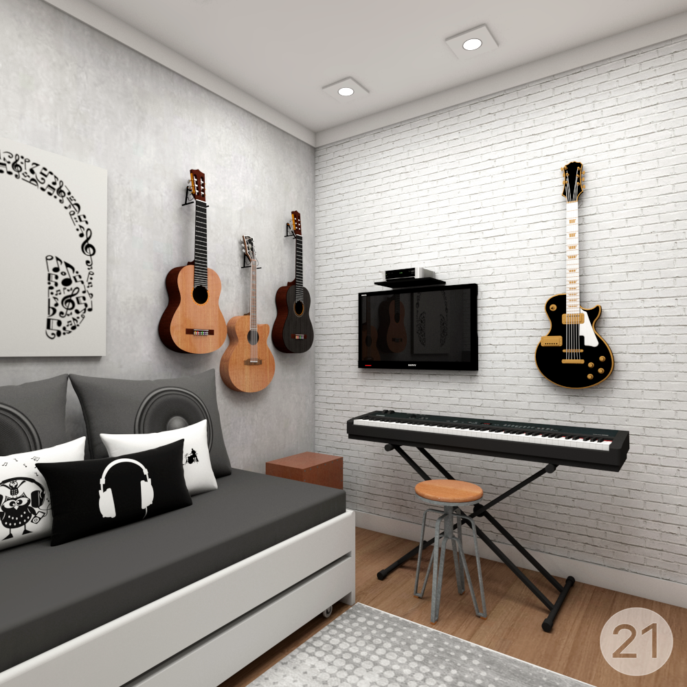 15 Best Music Room Ideas To Design in Your Home | Foyr