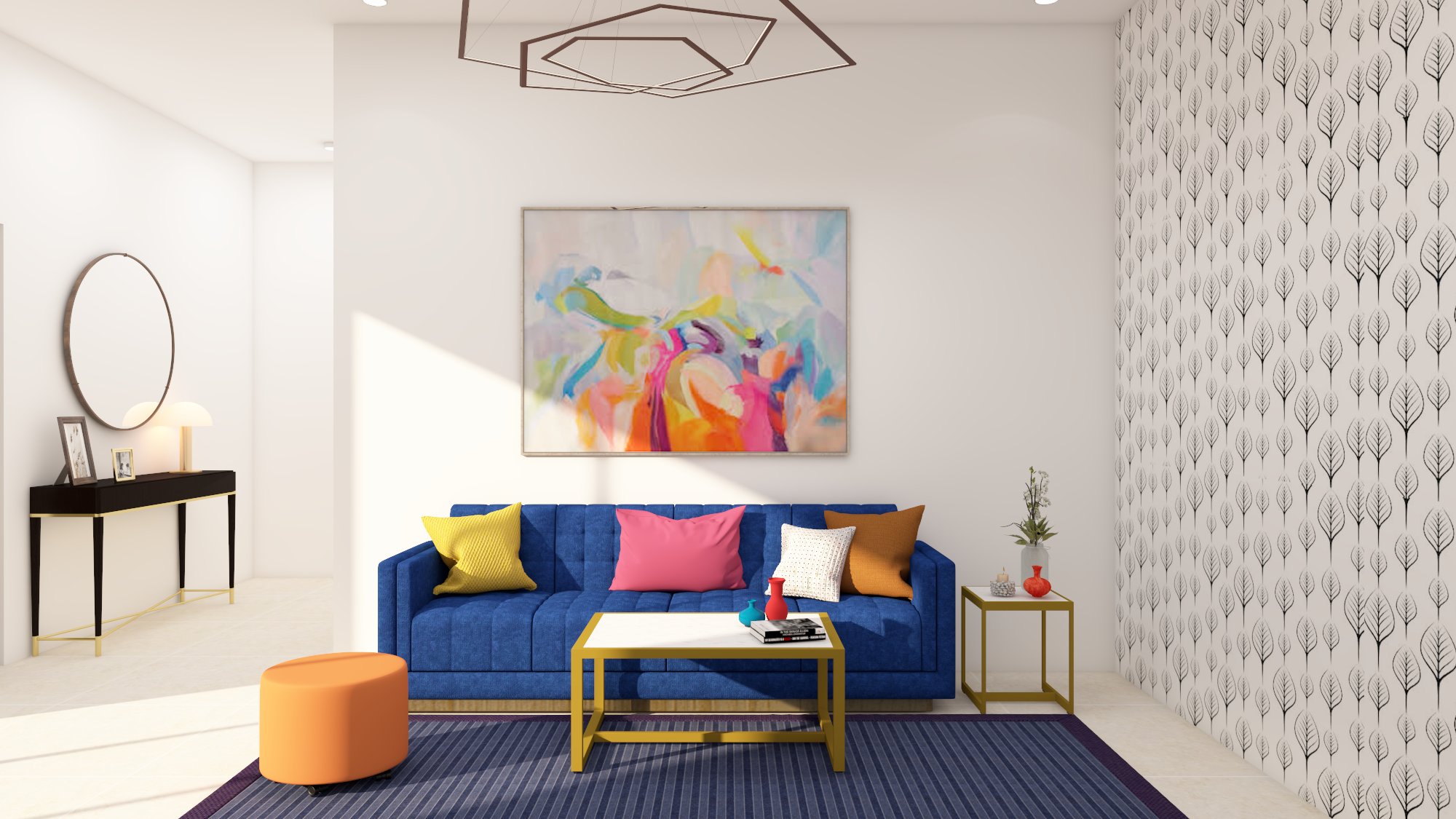 how to add color your home without painting