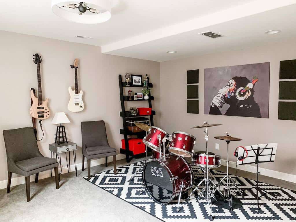 15 Best Music Room Ideas To Design in Your Home | Foyr