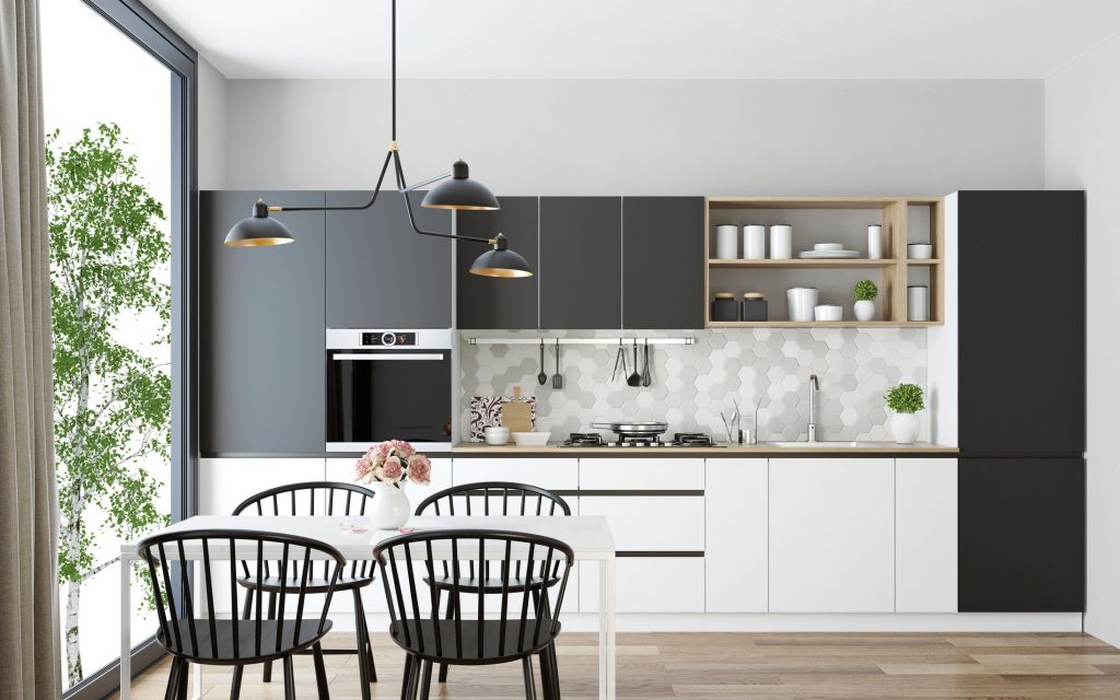 one wall kitchen layout