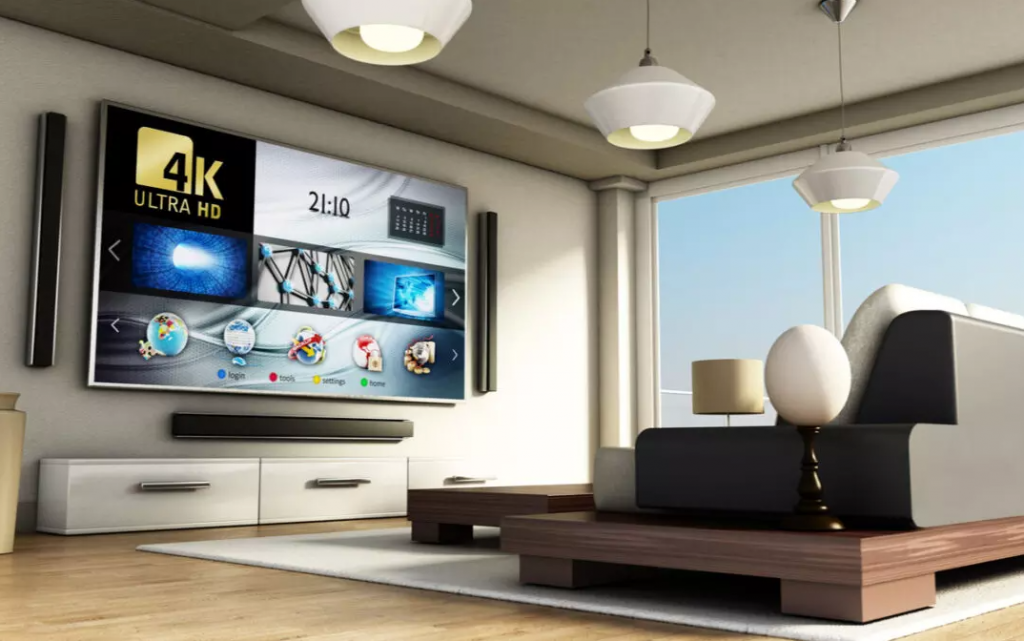 smart entertainment in interior design