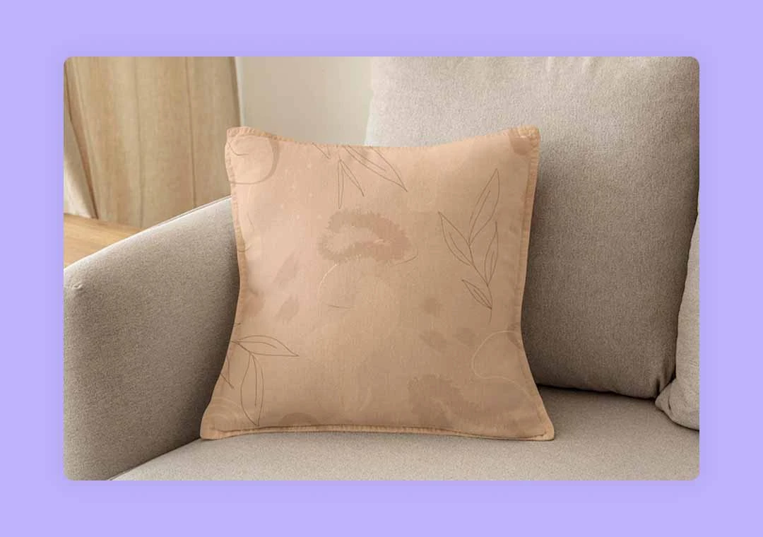 floral pattern in interior design