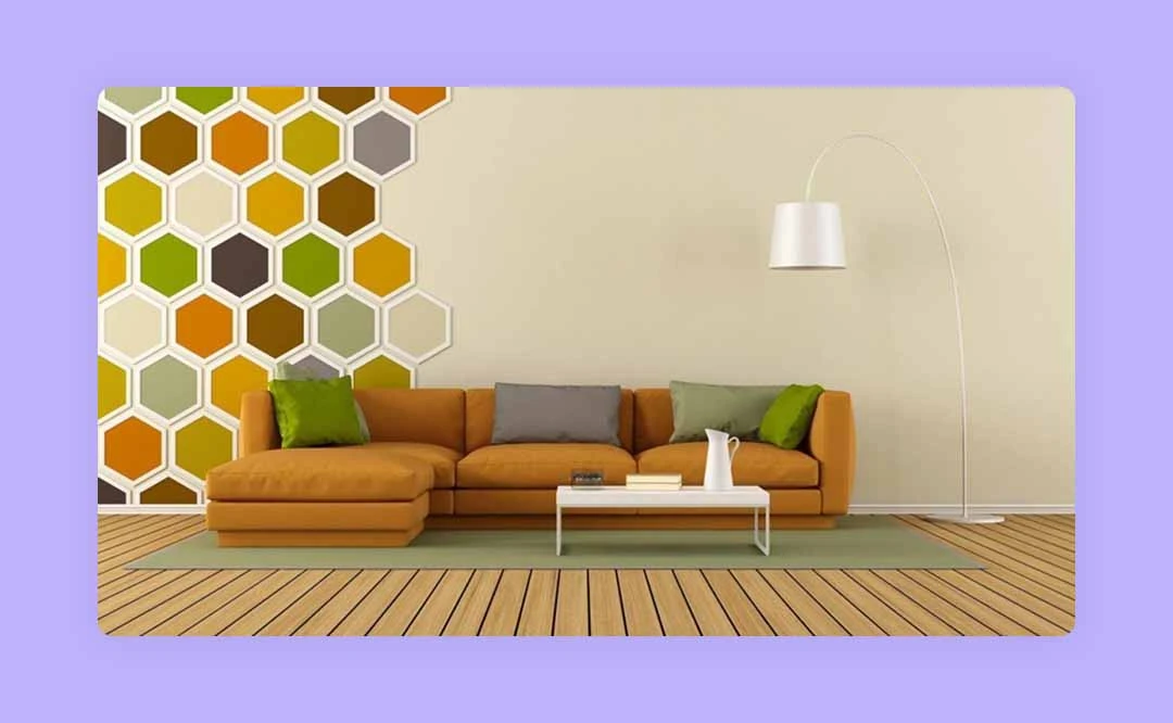 mix new pattern with existing pattern in interior design