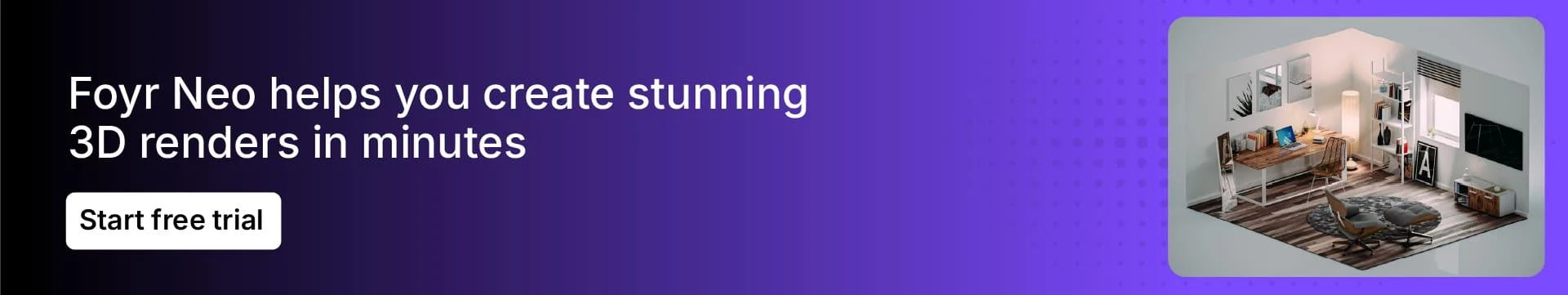 Foyr Neo offers AI-powered 3D rendering feature Foyr Neo offers AI-powered 3D rendering feature