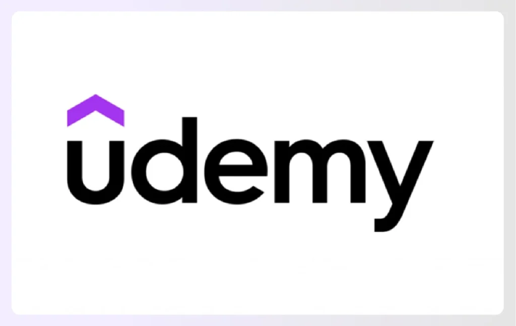 The Udemy online learning platform logo The Udemy online learning platform logo