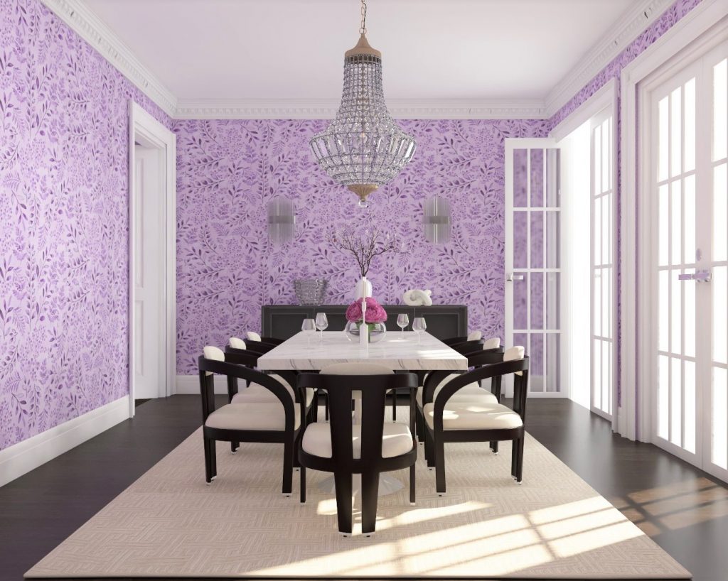 dining room in a house