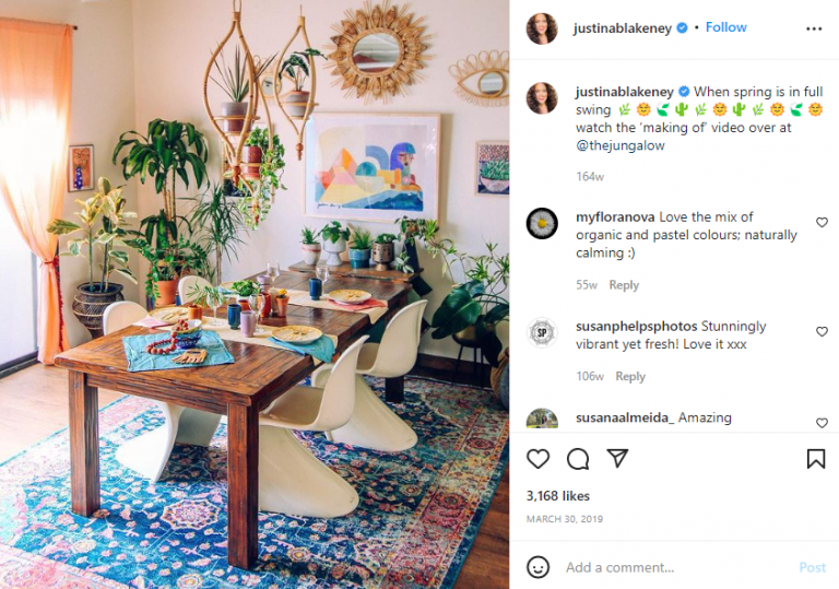 Justina Blakeney Interior Design Instagram Influencer 768x539 