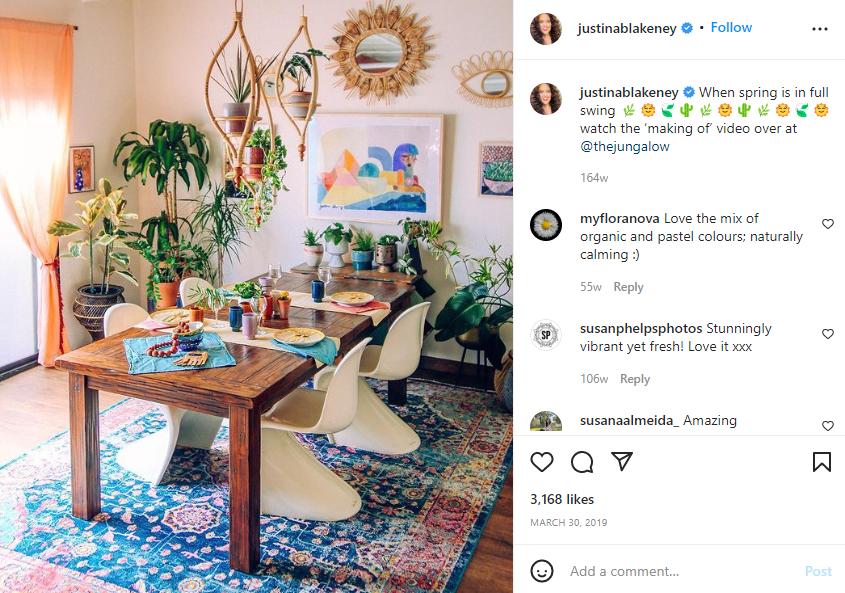 justina blakeney interior design instagram influencer