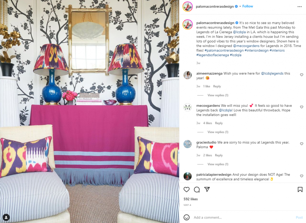 paloma contreras interior design instagram influencers