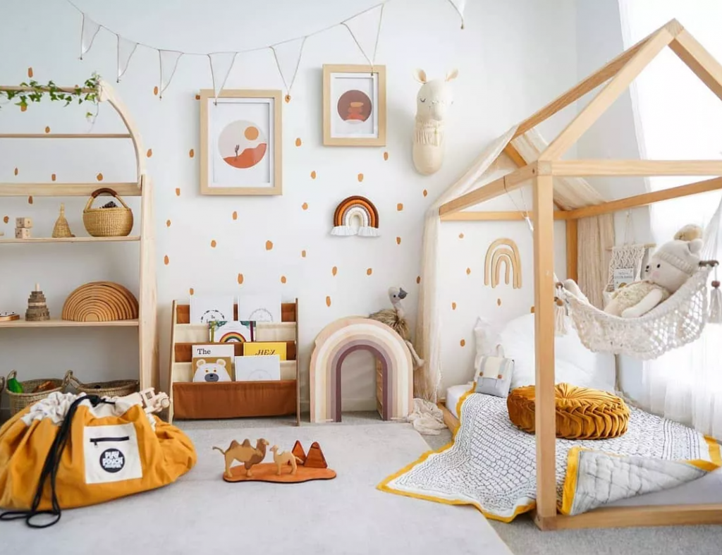 mansion interior bedroom for kids