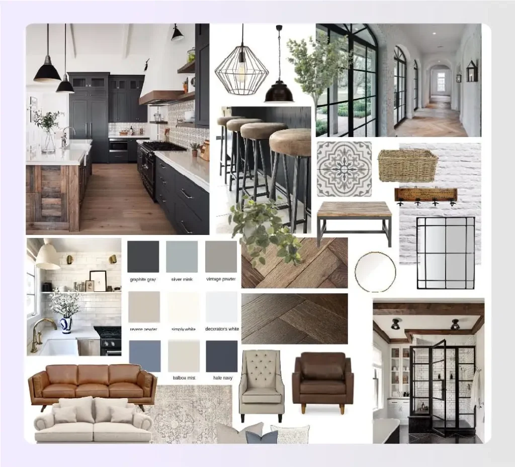 Digital Collage Mood Boards Digital Collage Mood Boards