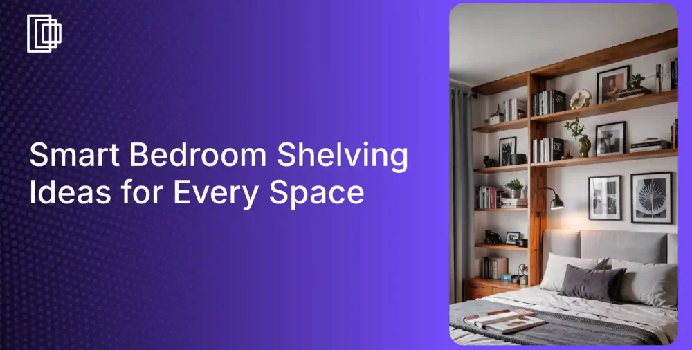 bedroom shelving ideas