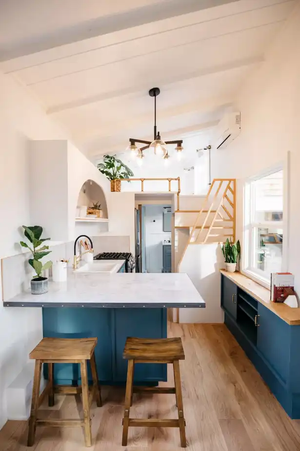The Average Kitchen Size in a Tiny House