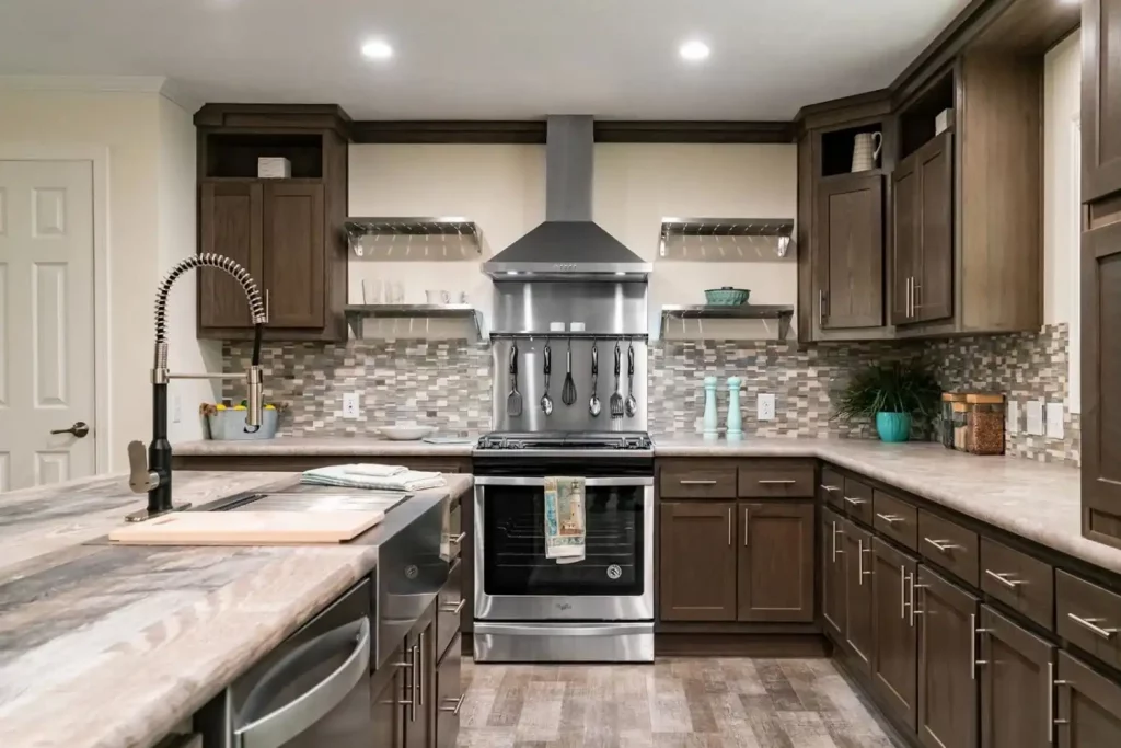 The Average Kitchen Size in Trailer Homes