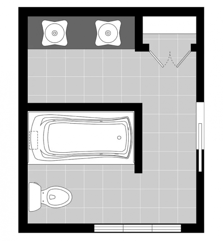 11 Best Bathroom Layout Design Ideas for 2024 - Foyr