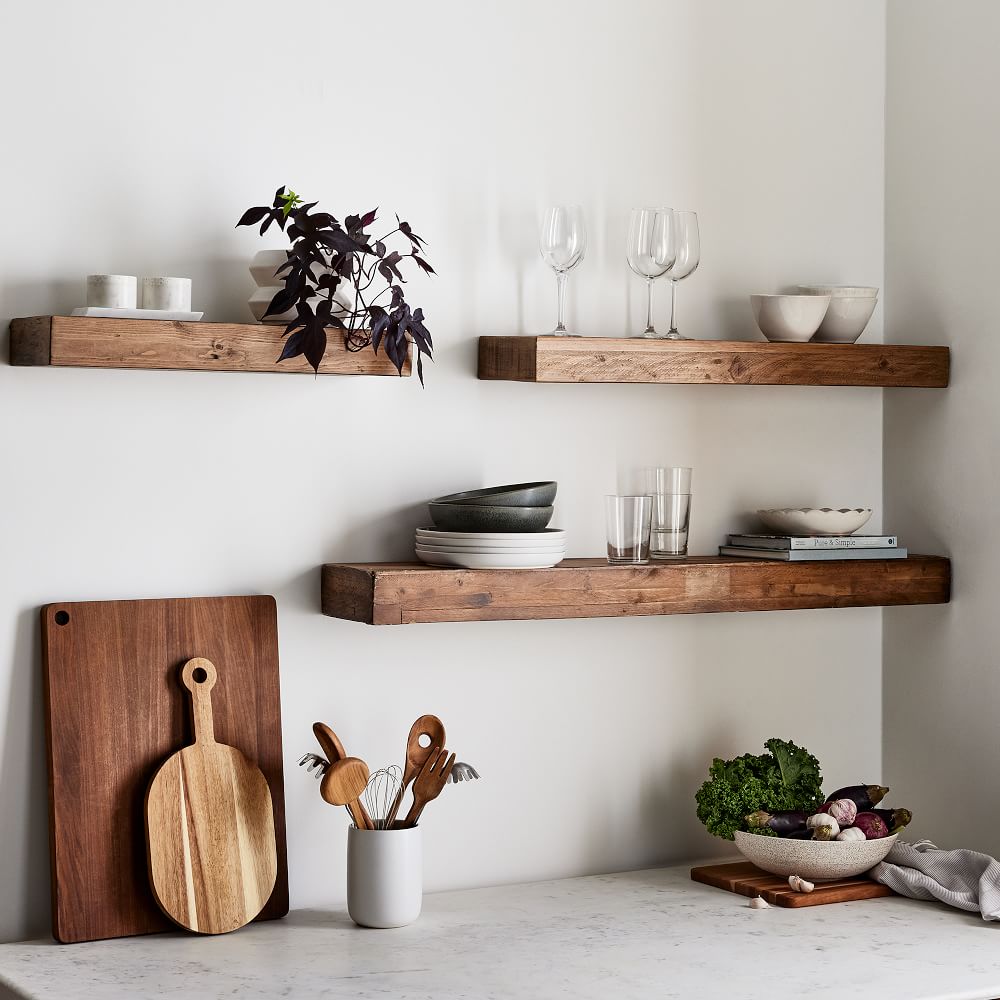 floating shelves for bedroom