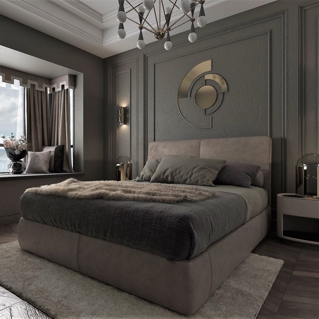 french country interior design for bedroom