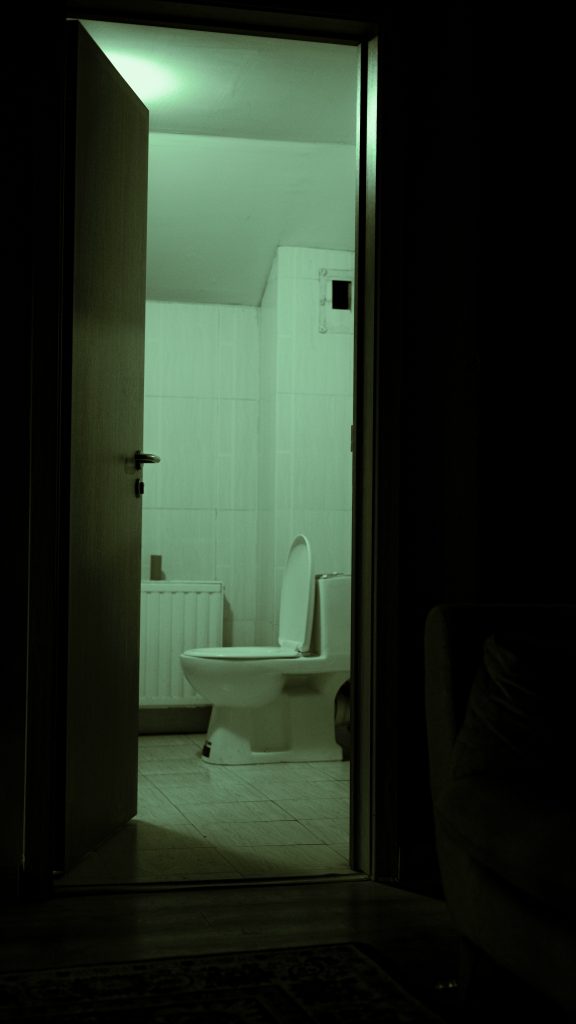 insufficient lighting in bathroom