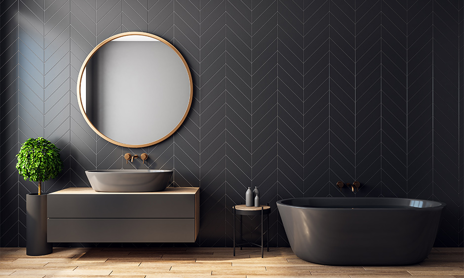modern tiles for bathroom decor ideas