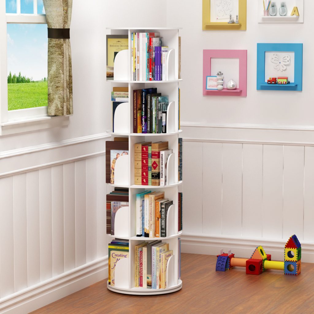 rotating corner shelves